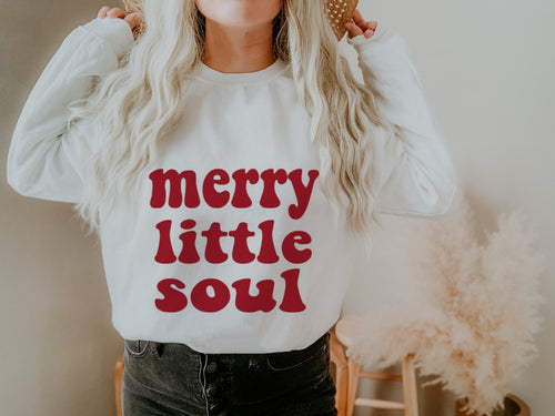 Merry Little Soul- Unisex Adult Sweatshirt