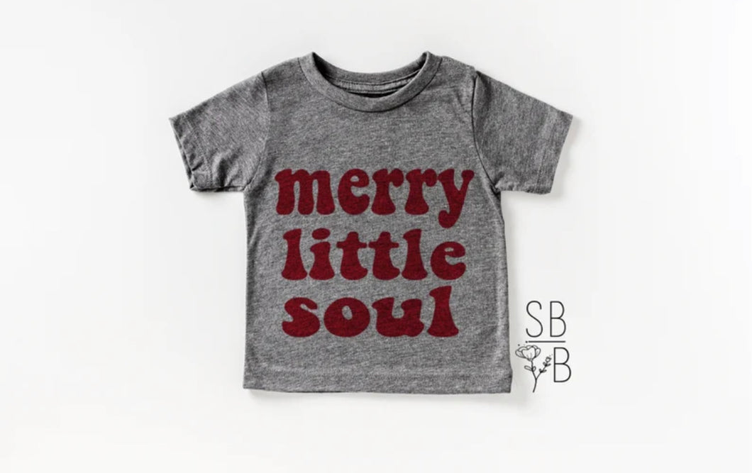 Merry little soul gray-  Baby/Kids