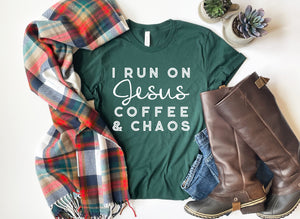 Jesus, coffee, & chaos - Unisex