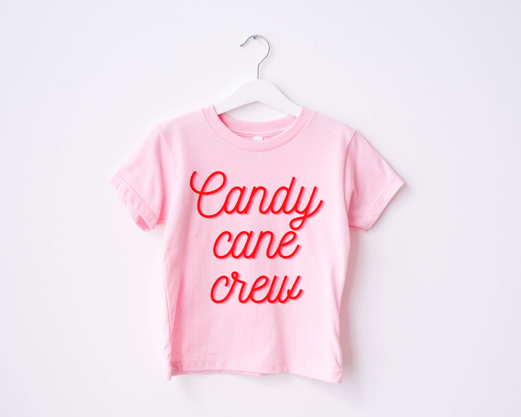 Candy cane crew t- shirt- Baby/Kids